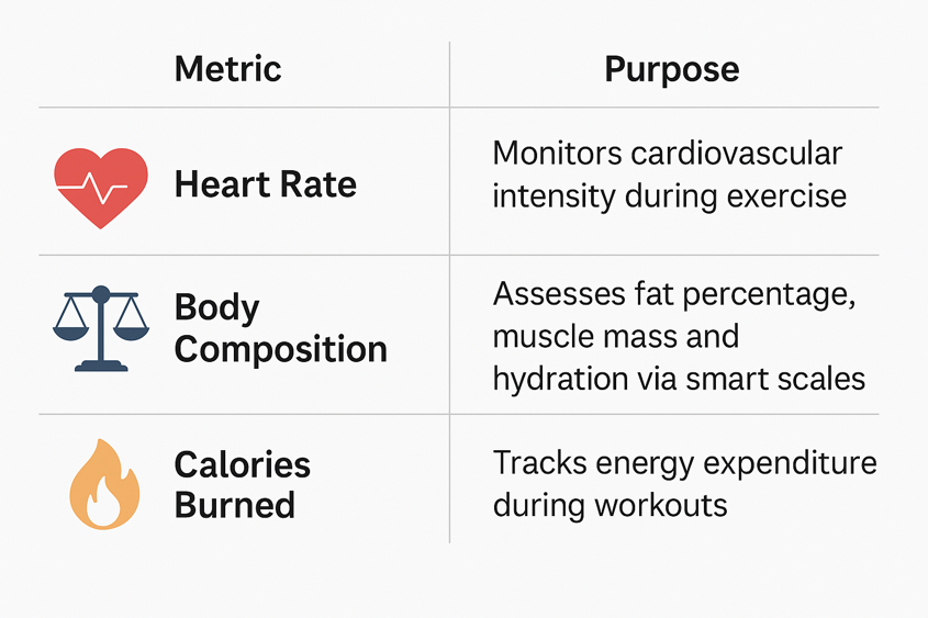 smart mirror health metrics