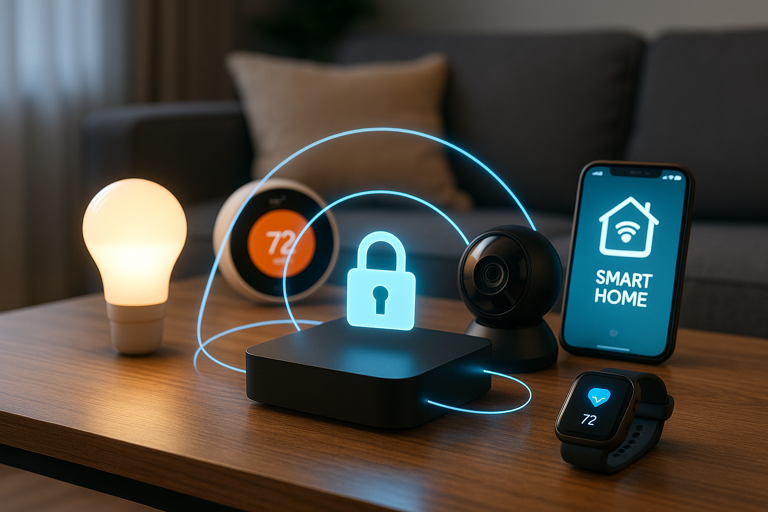smart home security