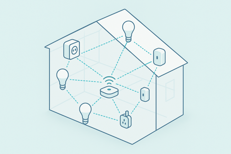 zigbee home mesh network