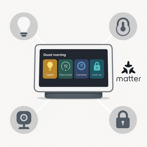 google nest hub 2nd gen integration with the matter ecosystem