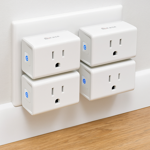 kasa smart plugs 4-pack beginner smart home gift