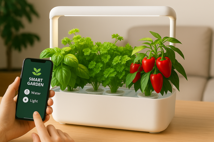 smart garden and smartphone app