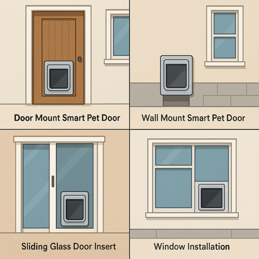 smart pet door types