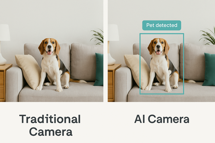 smart pet tech ai camera