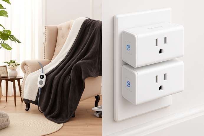 westinghouse heated blanket and kasa smart plug
