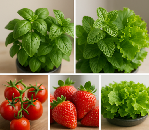 what can be grown in smart gardens