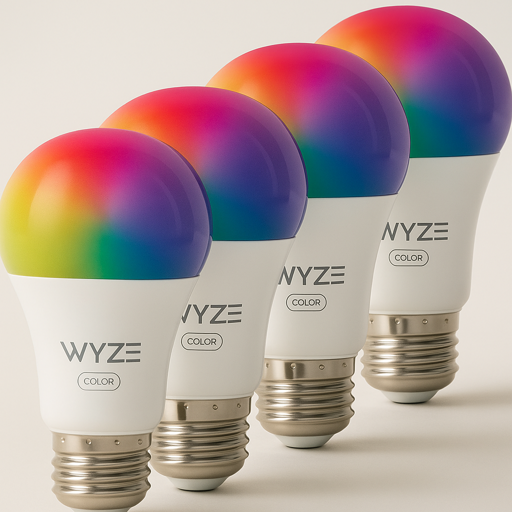 wyze color bulbs 4-pack smart home gift for new homeowners