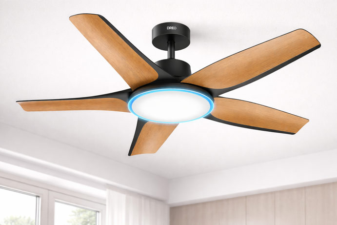 dreo 52-inch rgb smart ceiling fan