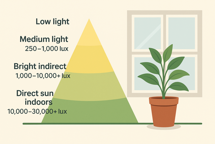 indoor plant light measurement scale
