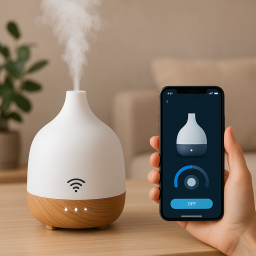 smart diffuser and smartphone app