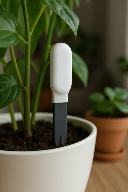 smart plant monitor in soil