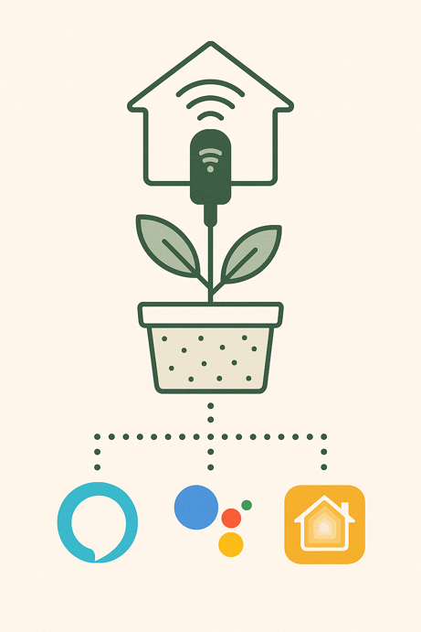 smart plant monitor - smart home integration