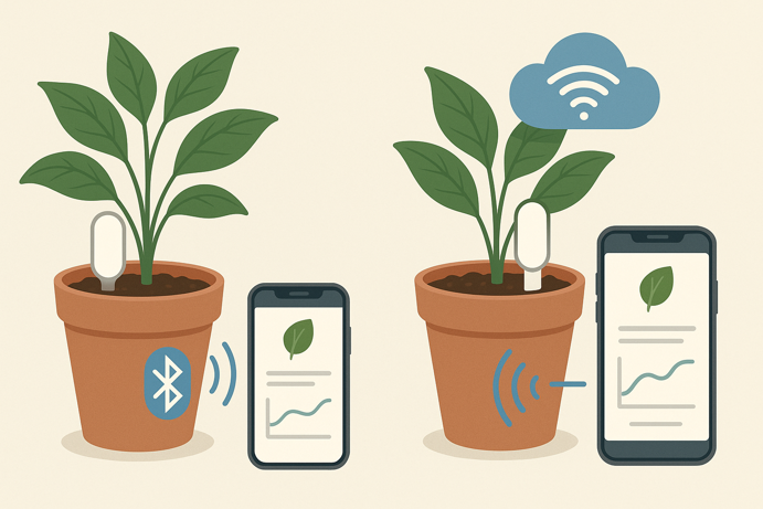 smart sensor connectivity - bluetooth vs wi-fi