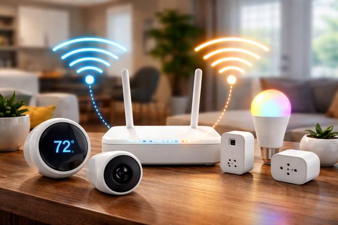 2.4ghz vs 5ghz wi-fi comparison for smart home devices