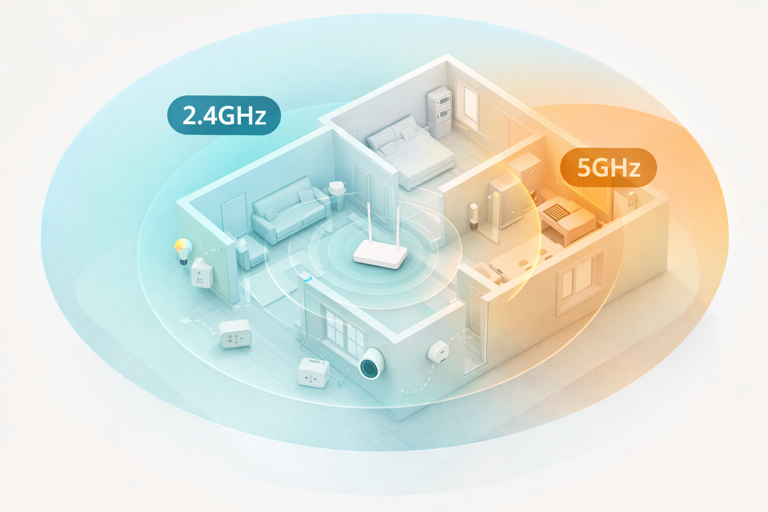 2.4ghz wi-fi range vs 5ghz speed comparison