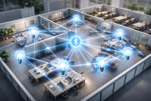 bluetooth mesh network in office building
