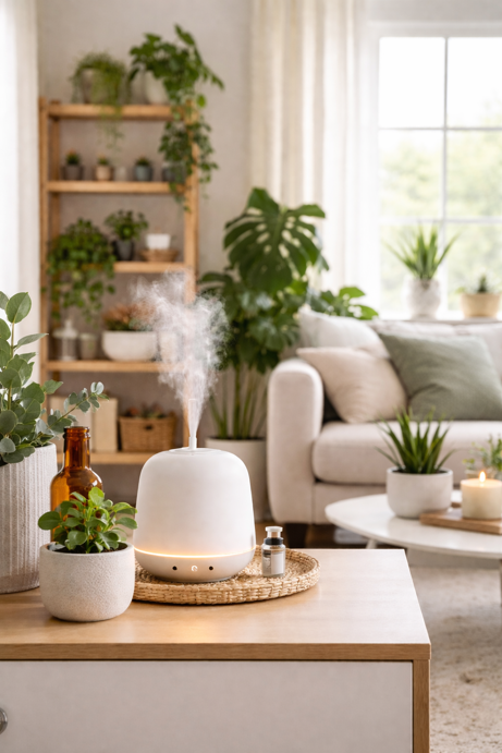 Indoor Diffusers Smart Diffusers and Indoor Plants: Fresh and Calm Home - Gabellioni